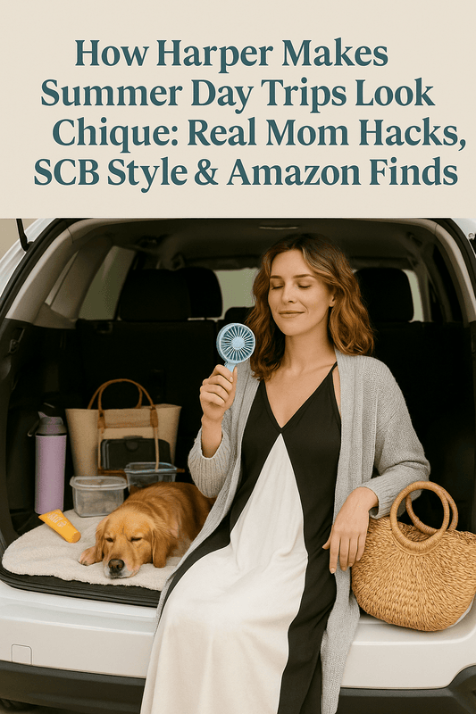 How Harper Makes Summer Day Trips Look Chique: Real Mom Hacks, SCB Style & Amazon Finds - Shannons Chique Boutique