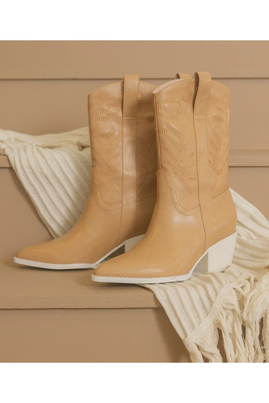 SEPHIRA-WESTERN BOOTS - -