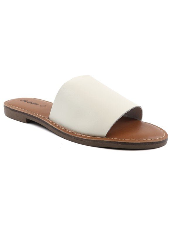 ALL Leather handmade Sandal - Bone 6 -