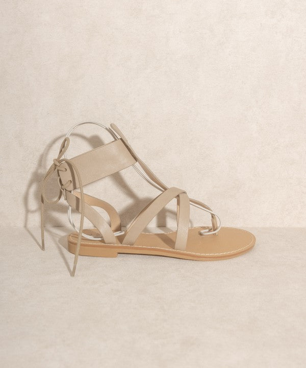OASIS SOCIETY Blaze - Lace-Up Sandal - -