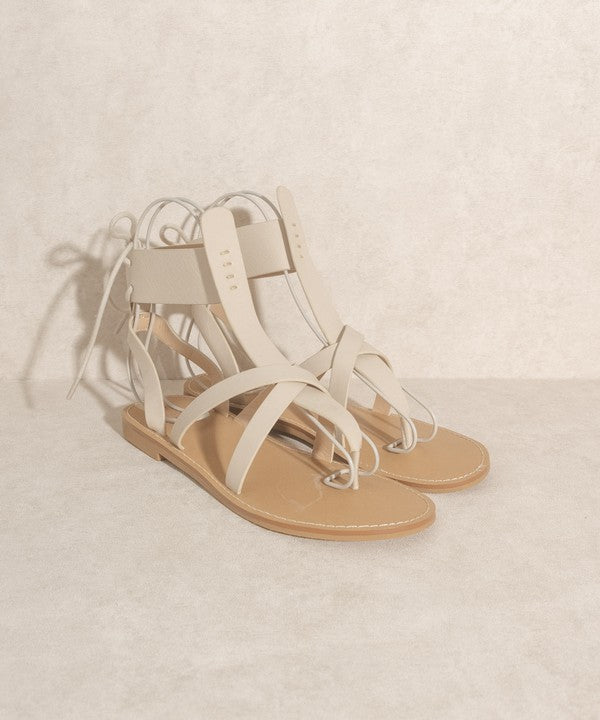 OASIS SOCIETY Blaze - Lace-Up Sandal - -