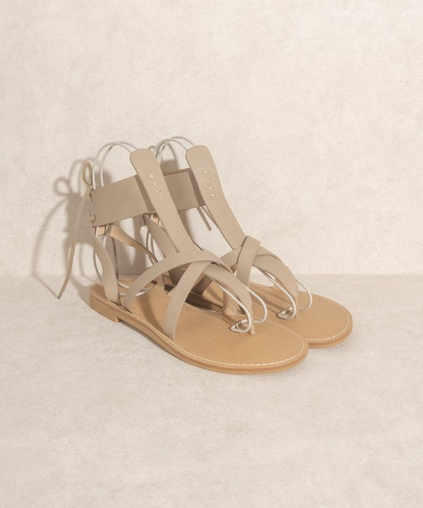 OASIS SOCIETY Blaze - Lace-Up Sandal - -
