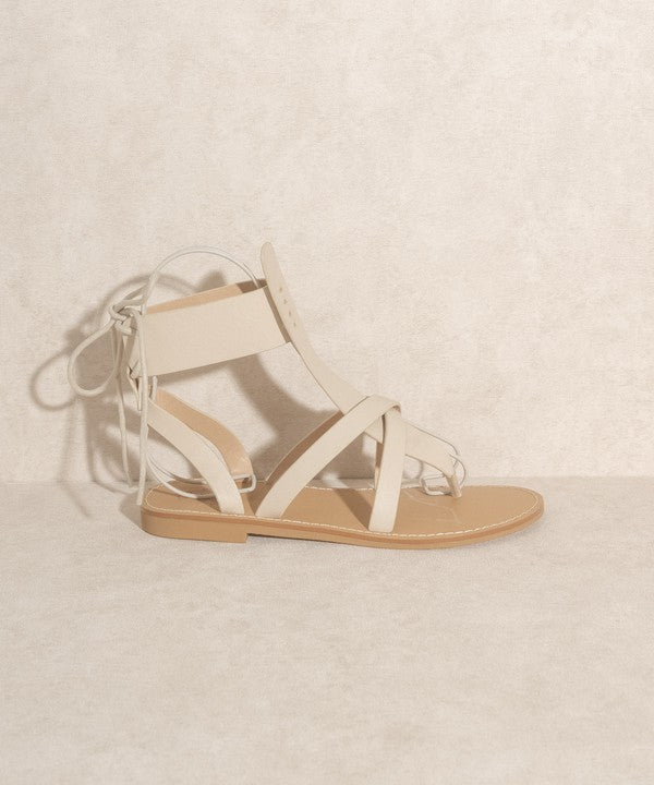 OASIS SOCIETY Blaze - Lace-Up Sandal - -