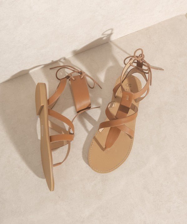 OASIS SOCIETY Blaze - Lace-Up Sandal - -