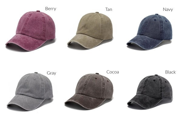 Everyday Washed Ball Cap - -