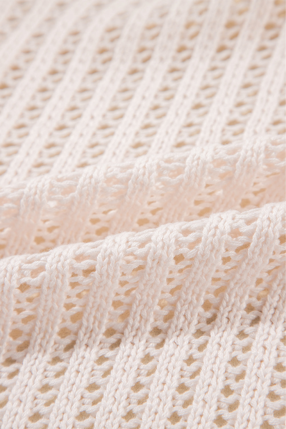 Open Front Long Sleeve Cardigan - -