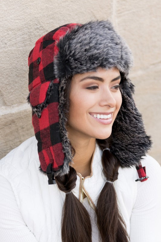 Buffalo Trapper Hat - -