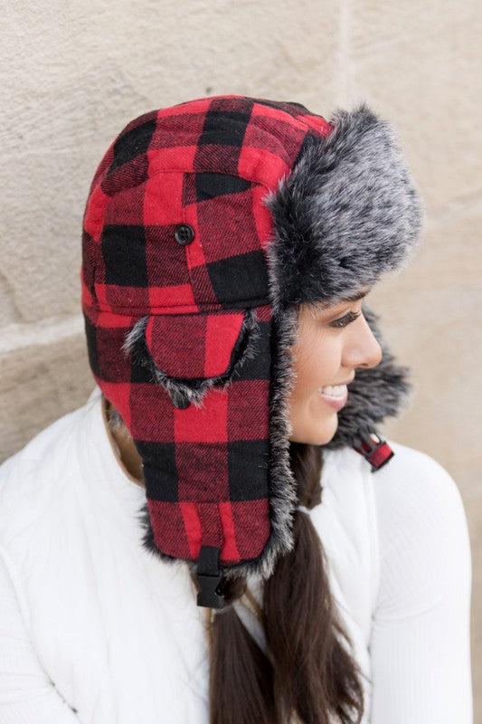 Buffalo Trapper Hat - -