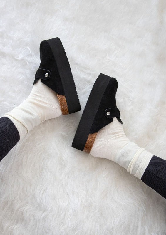 JASMINE SLIP ON PLATFORM CLOG - -