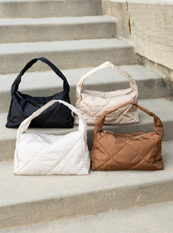 Harper Quilted Handbag - -
