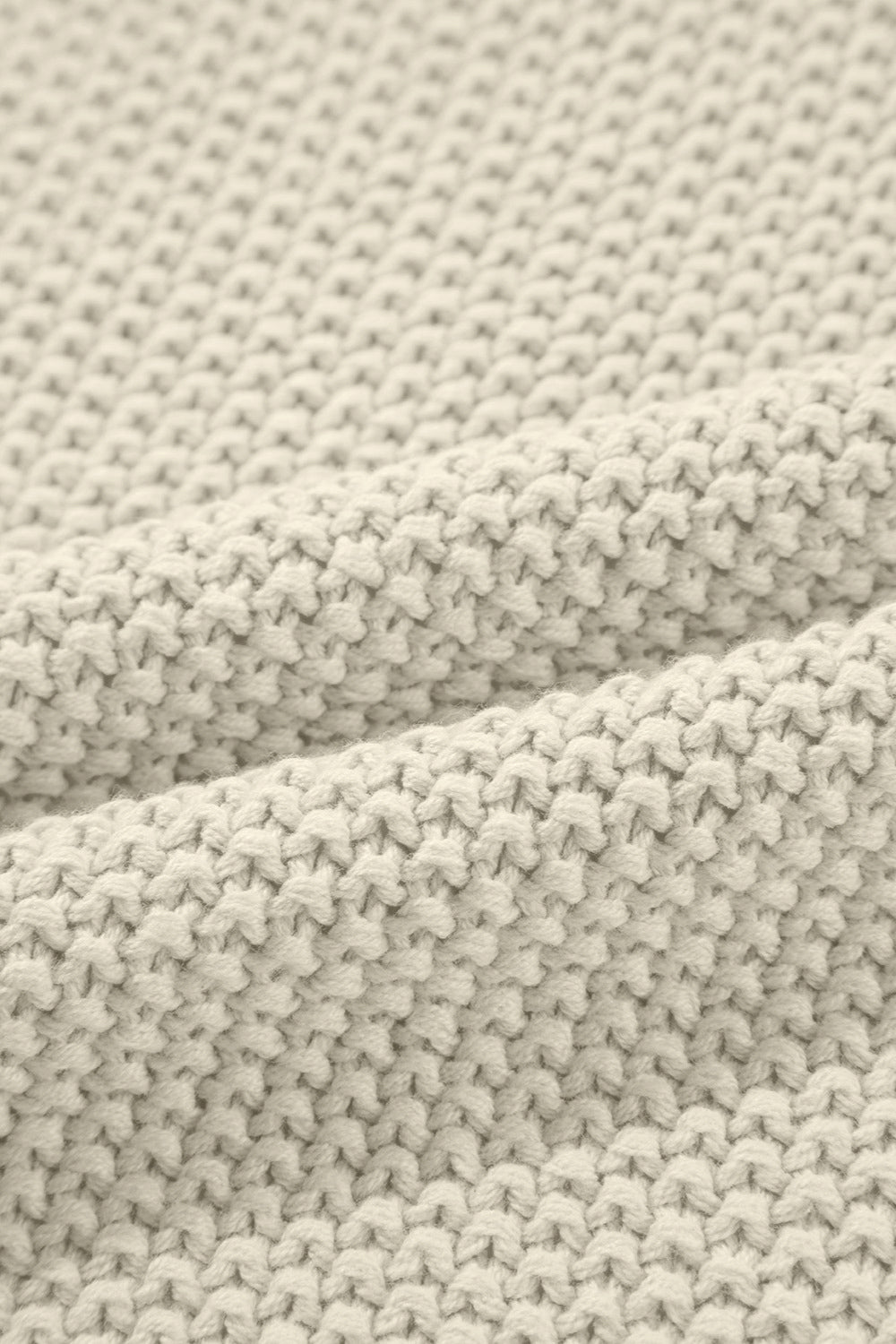 Turtleneck Cap Sleeve Sweater - -