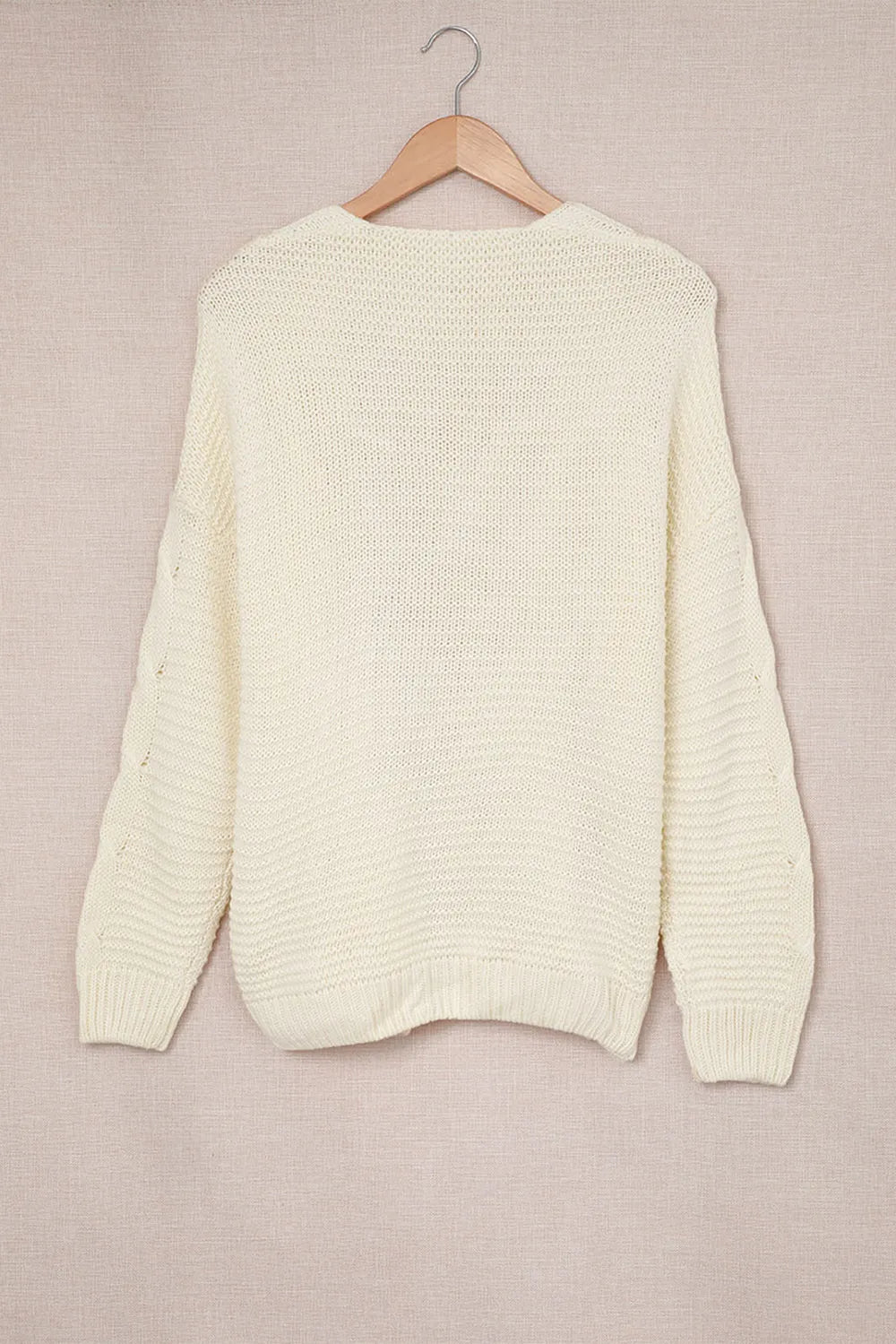 Cable - Knit Open Front Cardigan - Cozy Knitwear – | Shannon’s Chique Boutique
