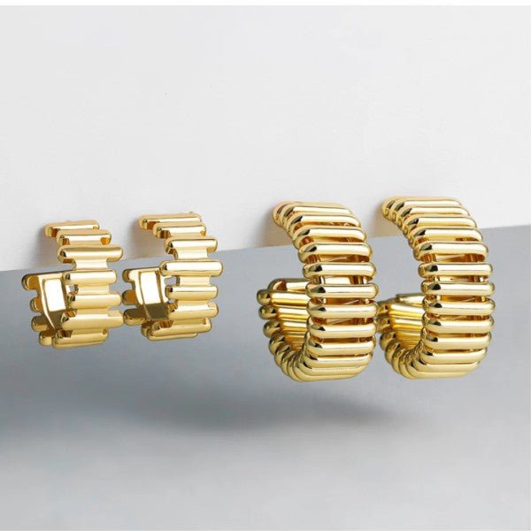 Stacy Earrings -Large - -