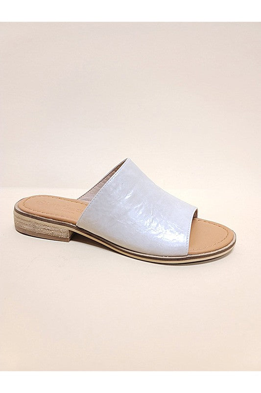 LEVI-SLIDE SANDALS - CREAM -