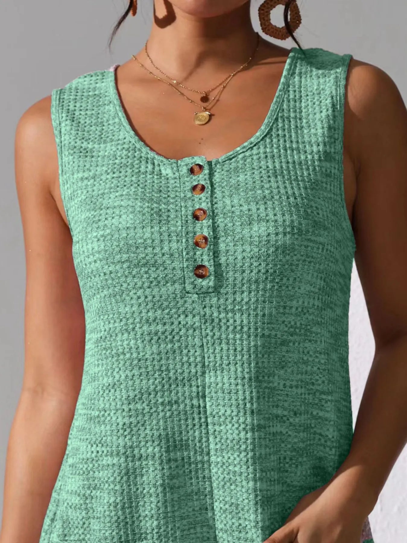 Full Size Button Front Romper with Pockets Plus Size – | Shannon’s Chique Boutique