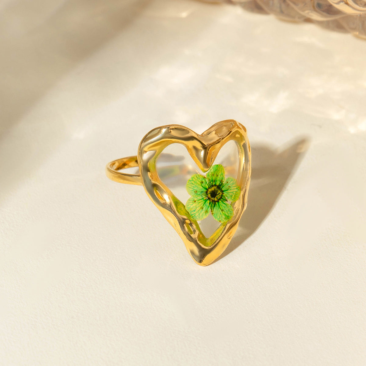 Romantic Eternal Flower Ring - -