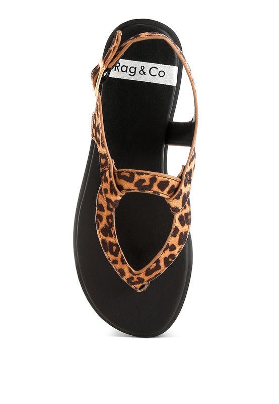 Venusa Leopard Print Buckled Flats – | Shannon’s Chique Boutique