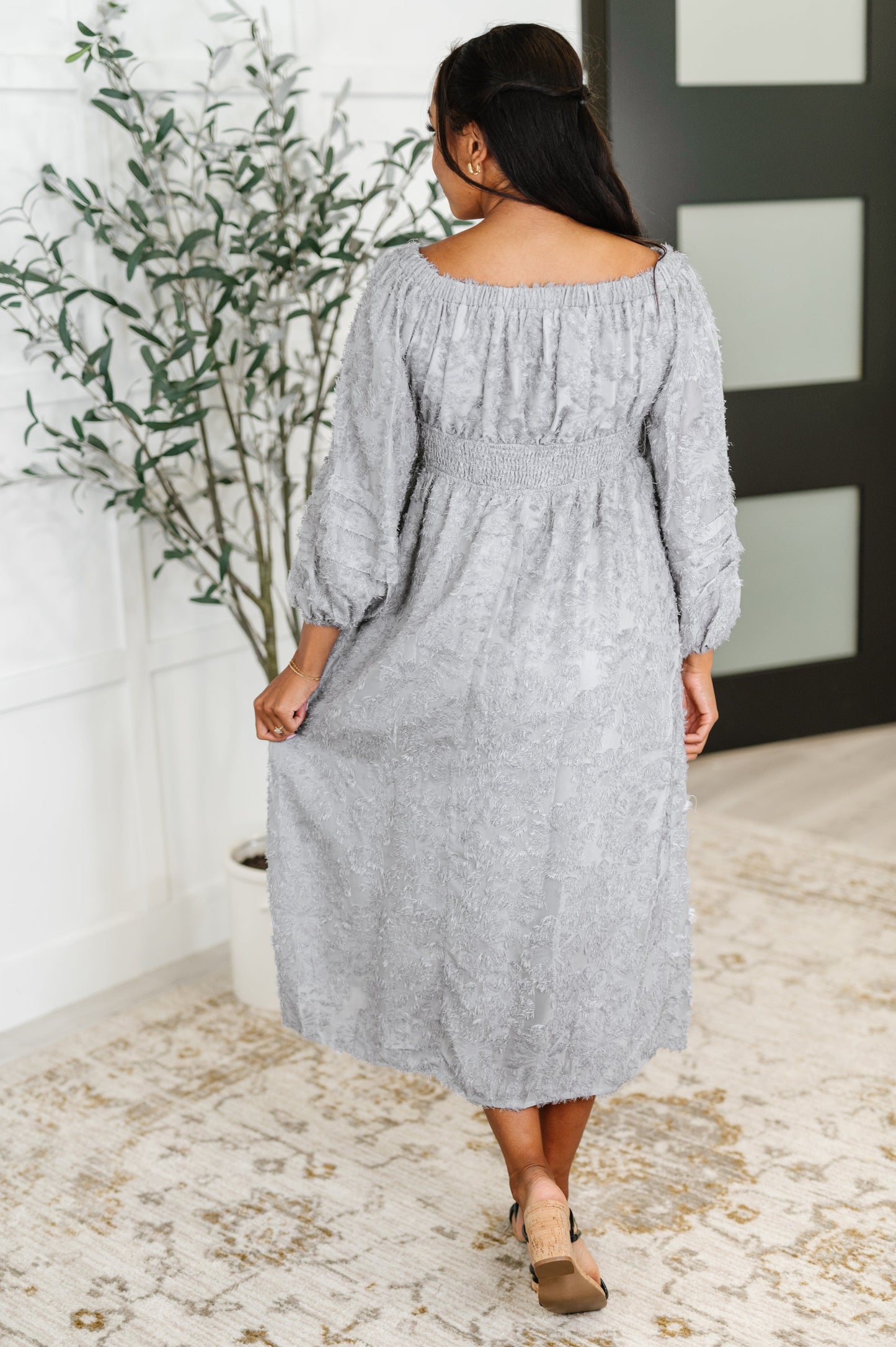 All Is Well Dress In Opal Gray - - Womens