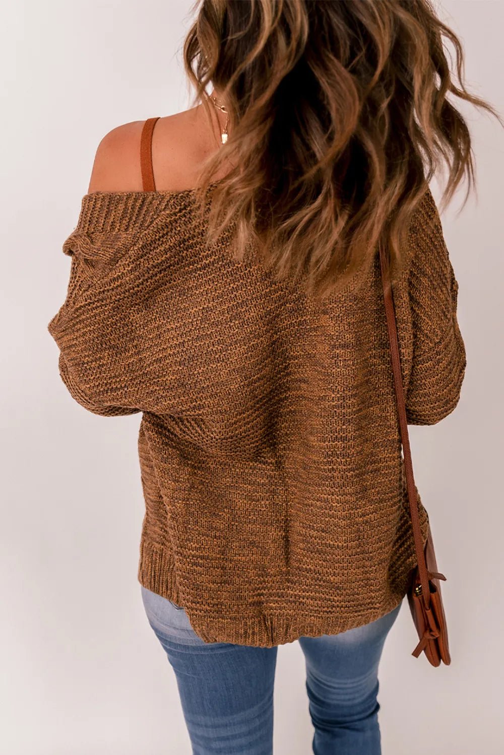 Cable - Knit Open Front Cardigan - Cozy Knitwear – | Shannon’s Chique Boutique