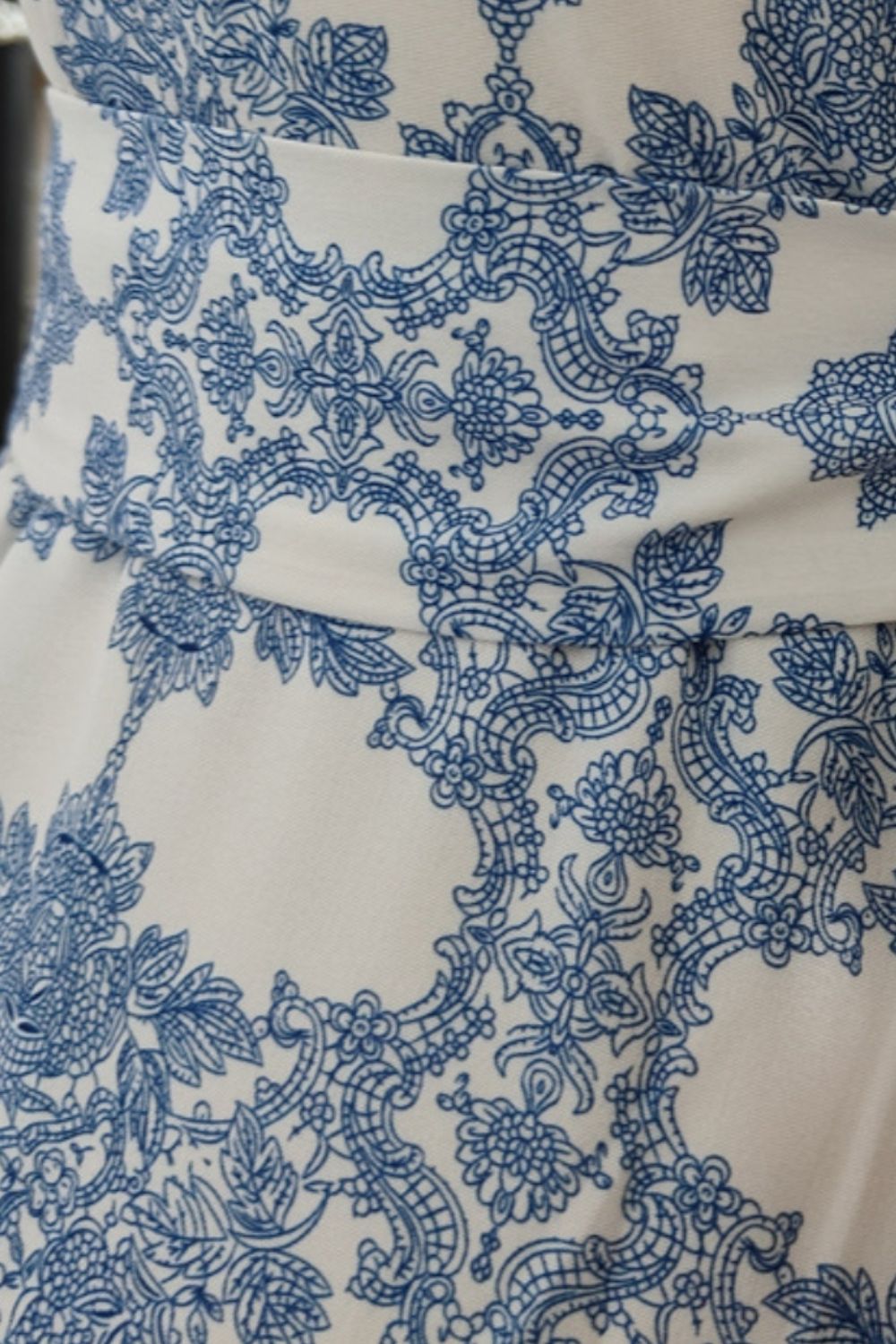 Printed Tied Maxi Cami Dress - -