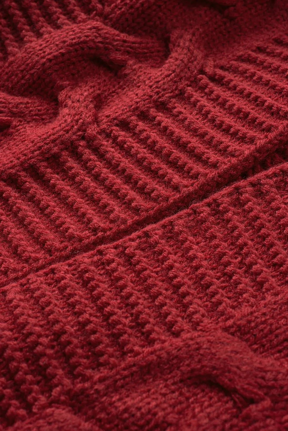 Cable - Knit Open Front Cardigan - Cozy Knitwear – | Shannon’s Chique Boutique