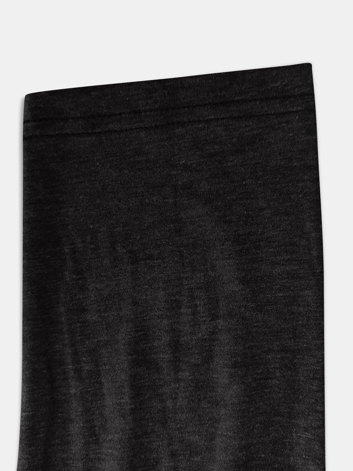 Full Size Notched Long Sleeve T-Shirt - -