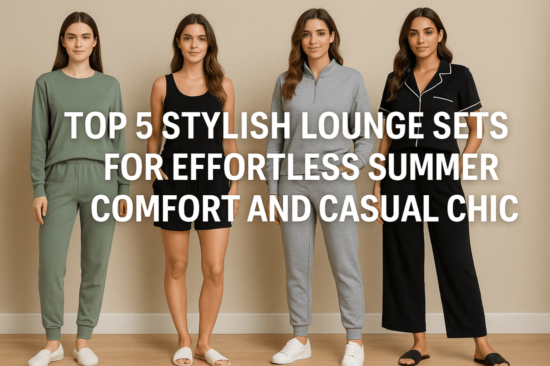 Top 5 Stylish Lounge Sets for Effortless Summer Comfort and Casual Chic - Shannons Chique Boutique