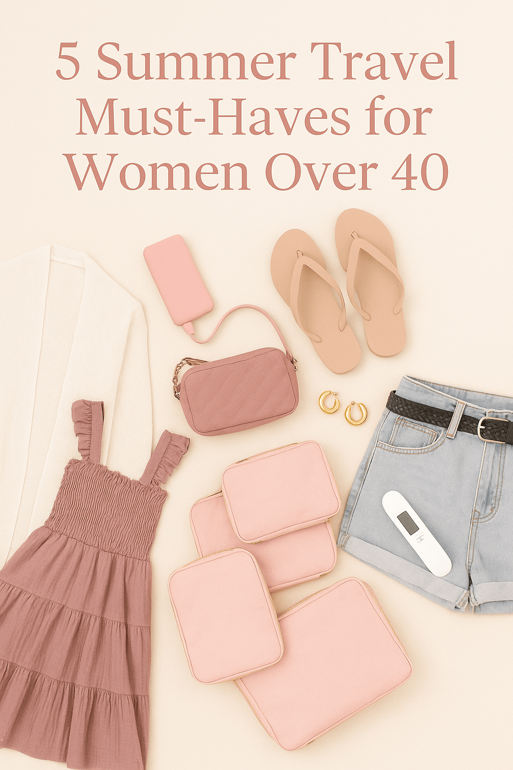 5 Summer Travel Essentials for Women Over 40 (Boutique Style + Amazon Must-Haves!) - Shannons Chique Boutique