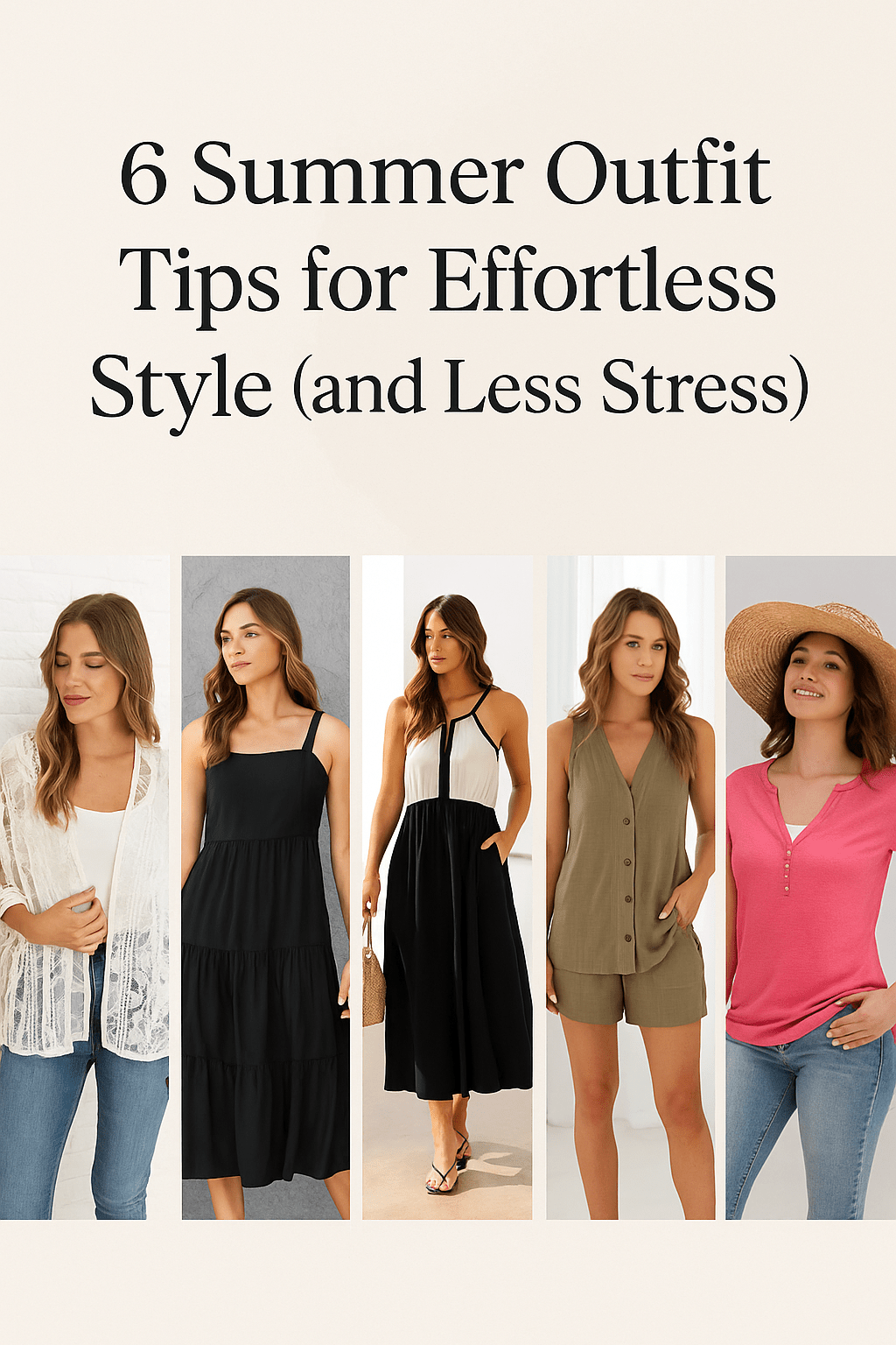 6 Summer Outfit Tips for Effortless Style (and Less Stress) - Shannons Chique Boutique