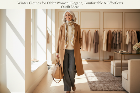 Winter Clothes for Older Women: Elegant, Comfortable & Effortless Outfit Ideas