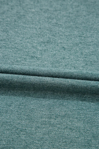 V-Neck Short Sleeve T-Shirt - -