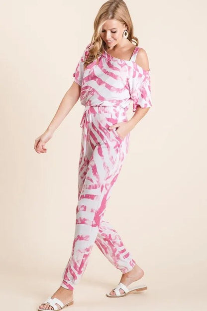 Zebra Print French Terry Lounge Set - Two - Piece Matching Set – | Shannon’s Chique Boutique