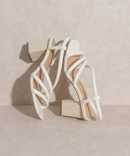 OASIS SOCIETY Ashley - Wooden Heel Sandal