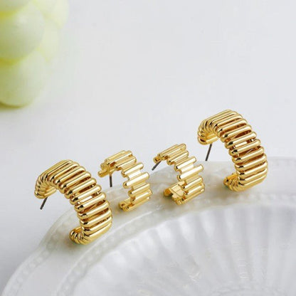 Stacy Earrings -Large - -