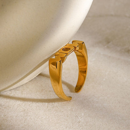 Meaningful MOM Open Ring - -