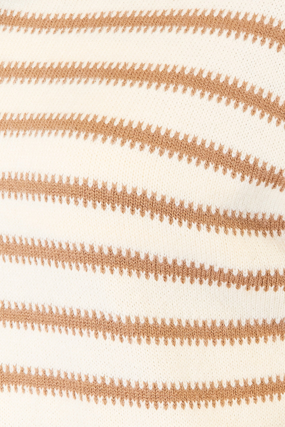 Double Take Striped Boat Neck Sweater - -