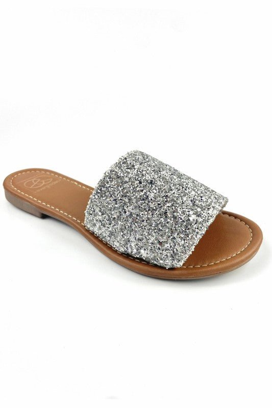 Lulu-4 - Silver Glitter -