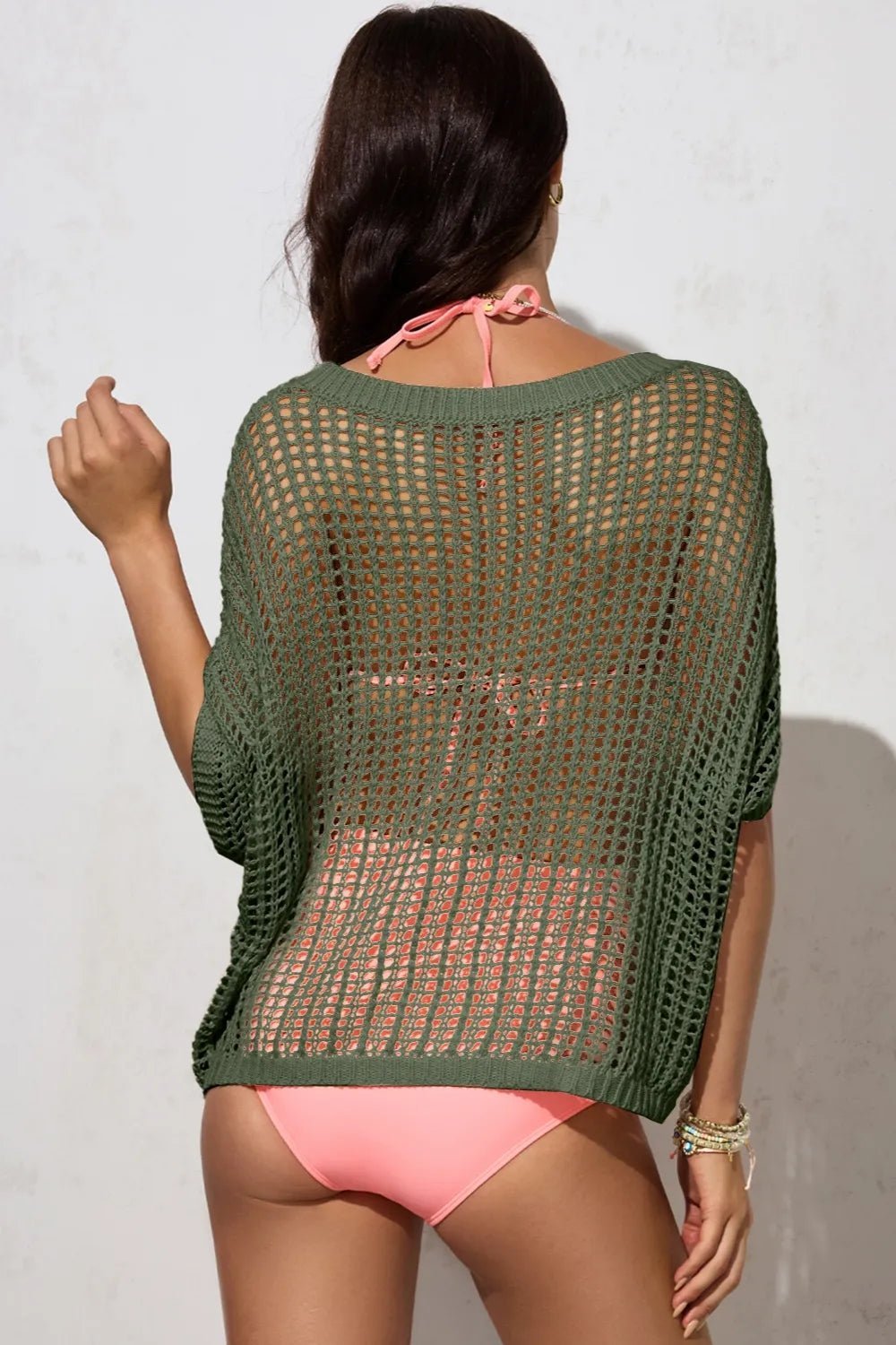 Openwork Knit Cover Up – Beach Luxe - -