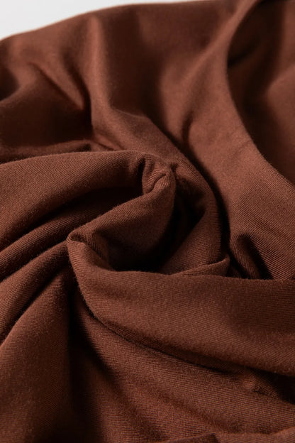 Round Neck Slim Cap Sleeve Top - -