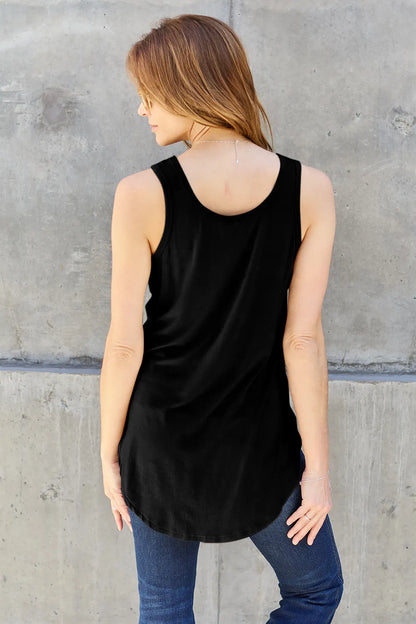 Basic Bae Bamboo Full Size Round Neck Tank – | Shannon’s Chique Boutique