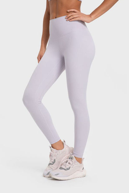 Millennia Highly Stretchy Wide Waistband Yoga Leggings