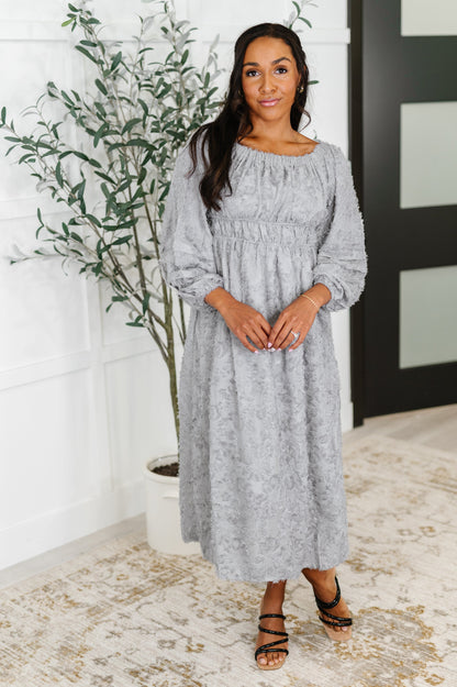 All Is Well Dress In Opal Gray - - Womens