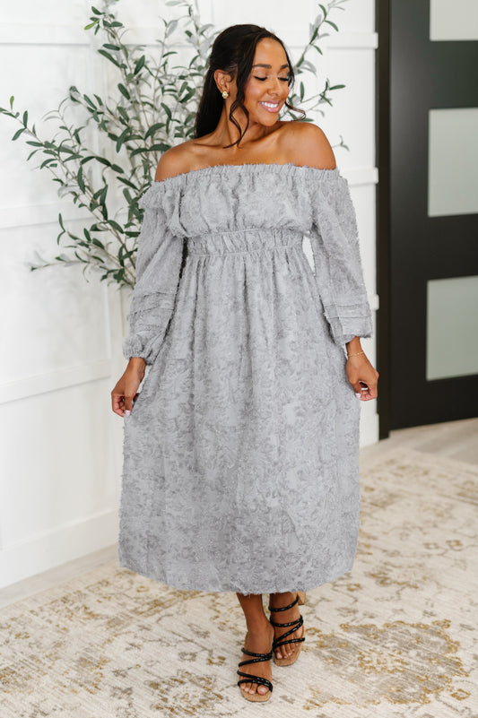 All Is Well Dress In Opal Gray - - Womens