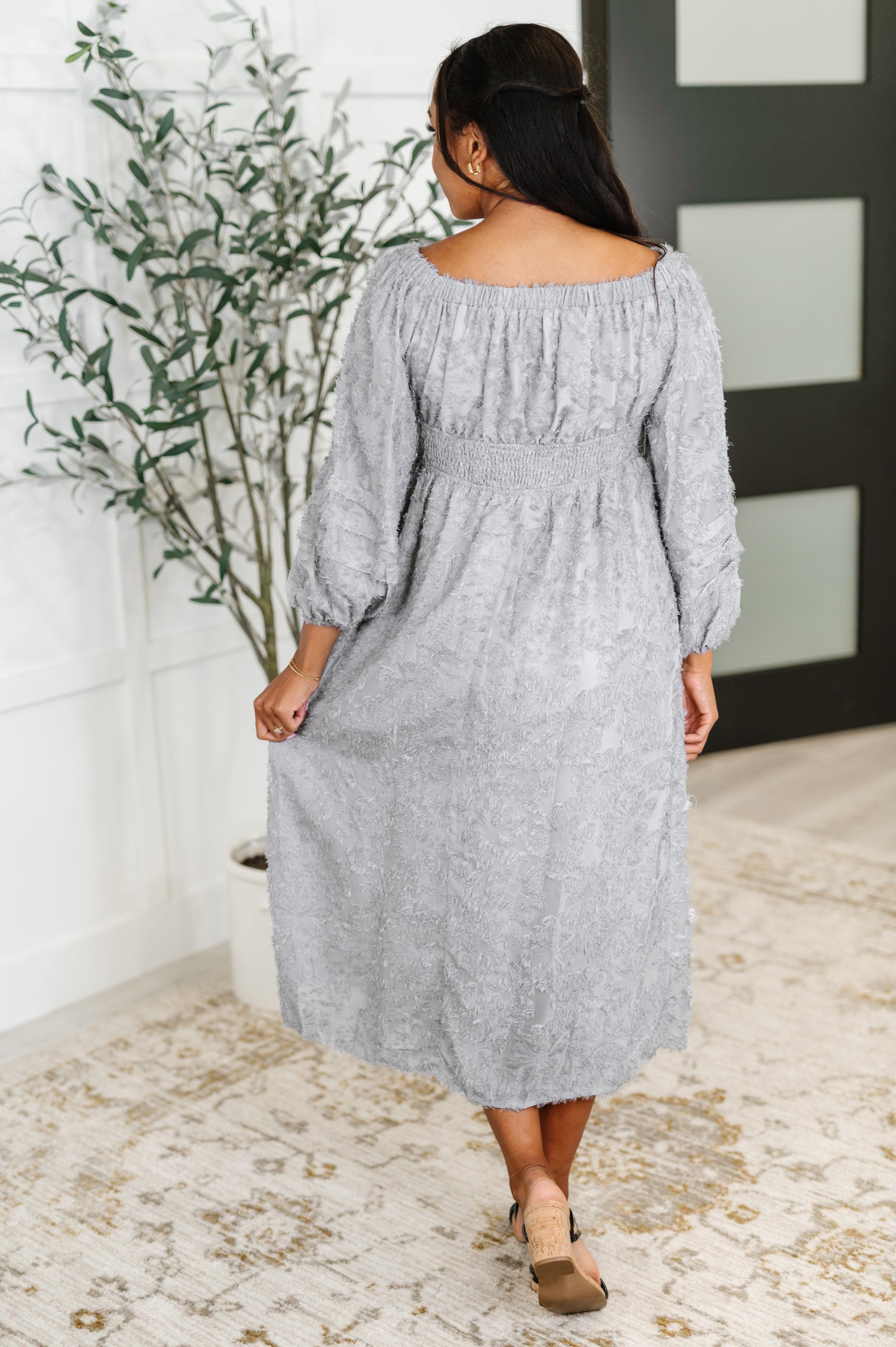 All Is Well Dress In Opal Gray - - Womens