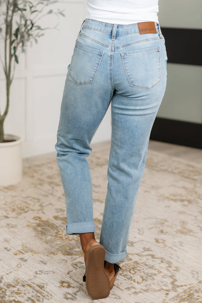 Cheyenne V - Front Cool Denim Boyfriend Jeans – Womens | Shannon’s Chique Boutique