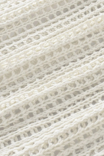 Openwork Knit Cover Up – Beach Luxe - -