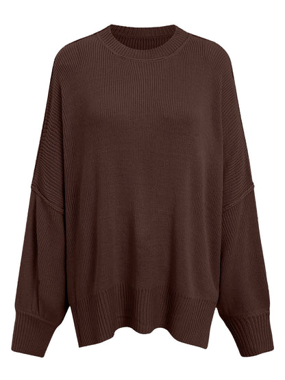 Round Neck Long Sleeve Sweater