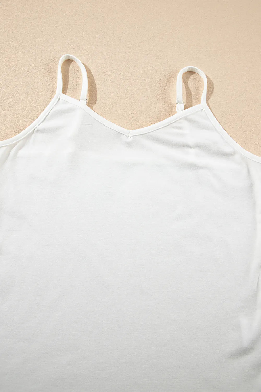 V-Neck Cami and Round Neck Short Sleeve Cover Up Set - -