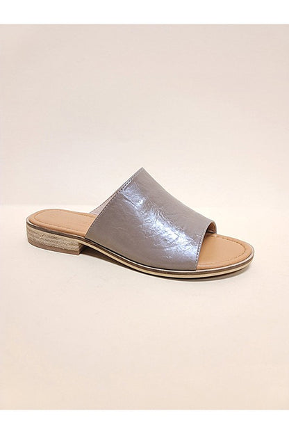 LEVI-SLIDE SANDALS - TAUPE -