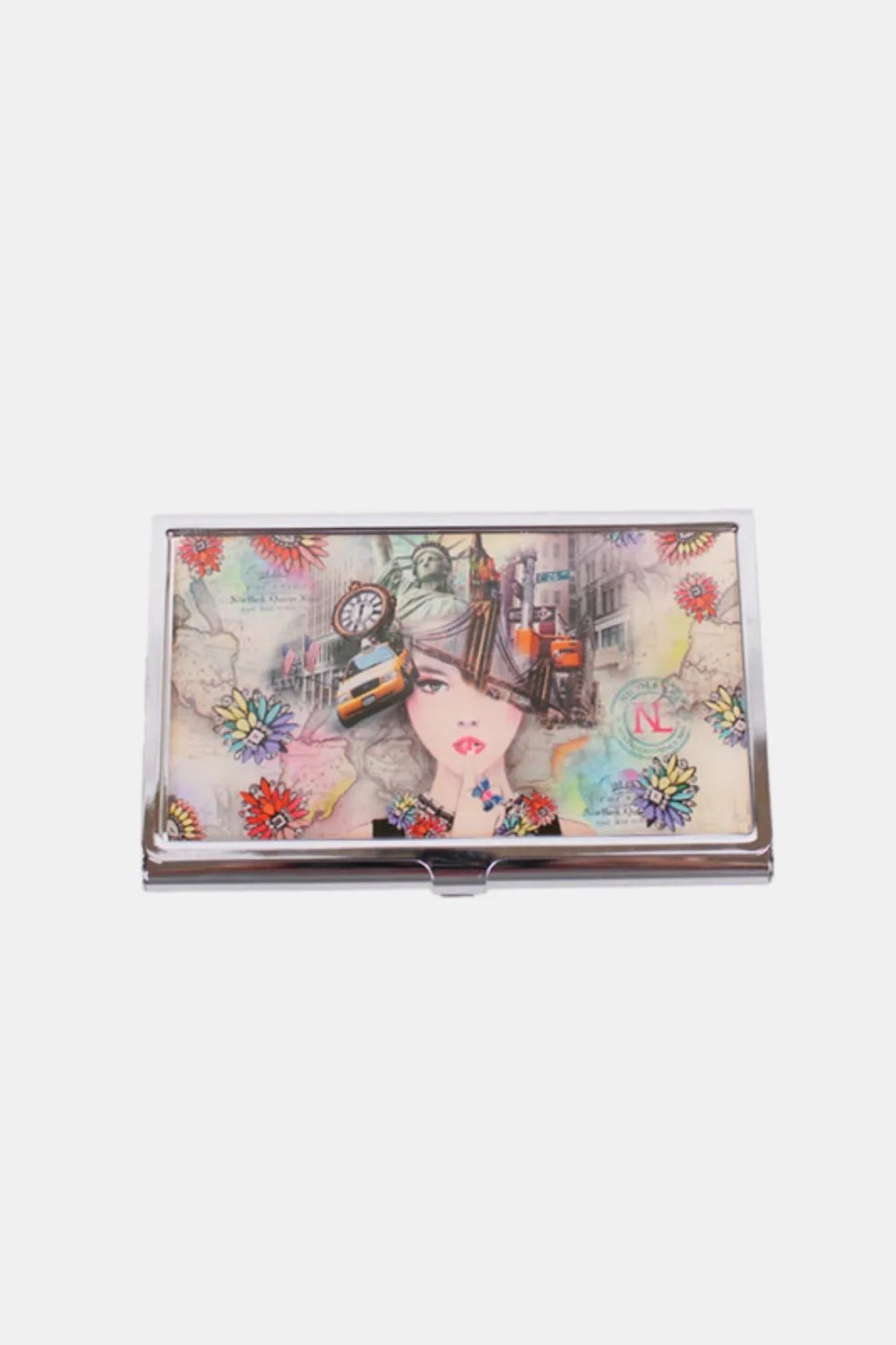 Nicole Lee USA Printed Business Card Case - New York One Size -
